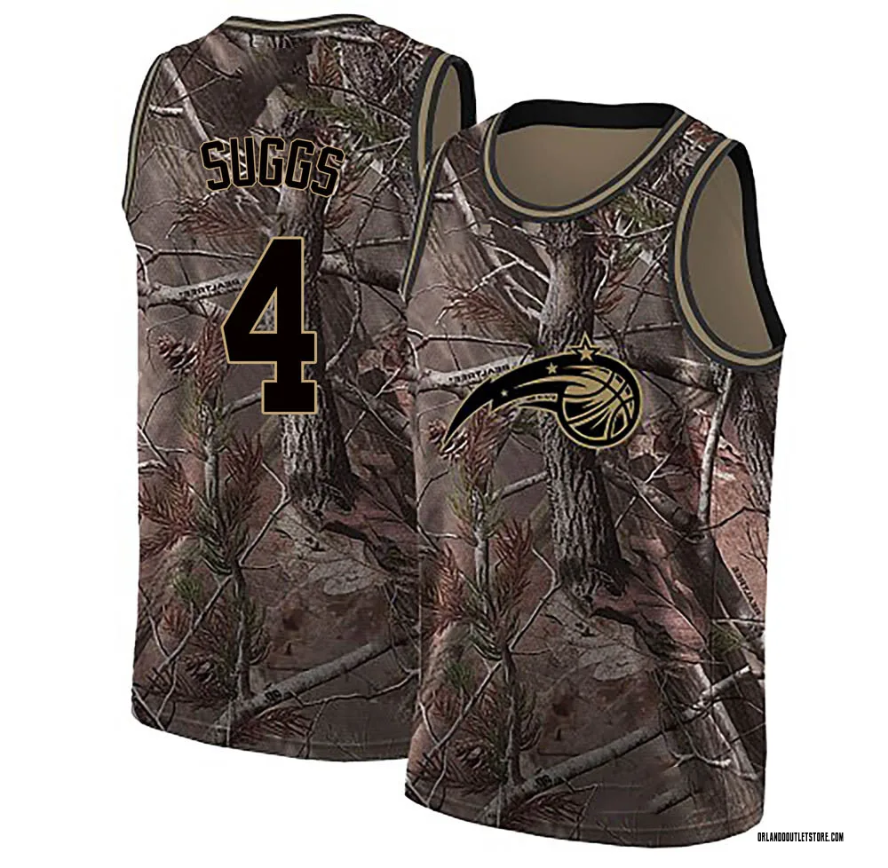 Camo Jalen Suggs Men's Swingman Orlando Magic Realtree Collection Jersey