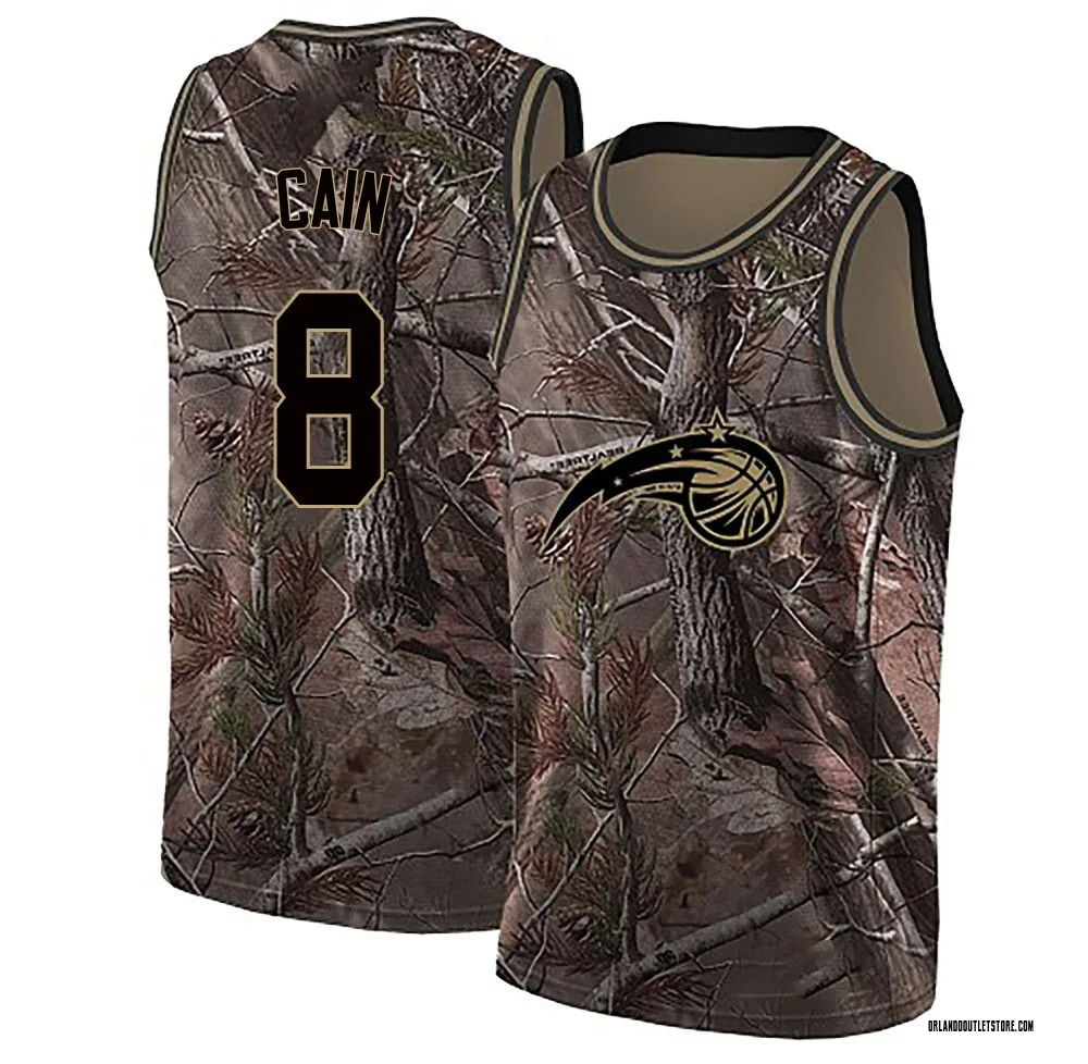 Camo Jamal Cain Youth Swingman Orlando Magic Realtree Collection Jersey