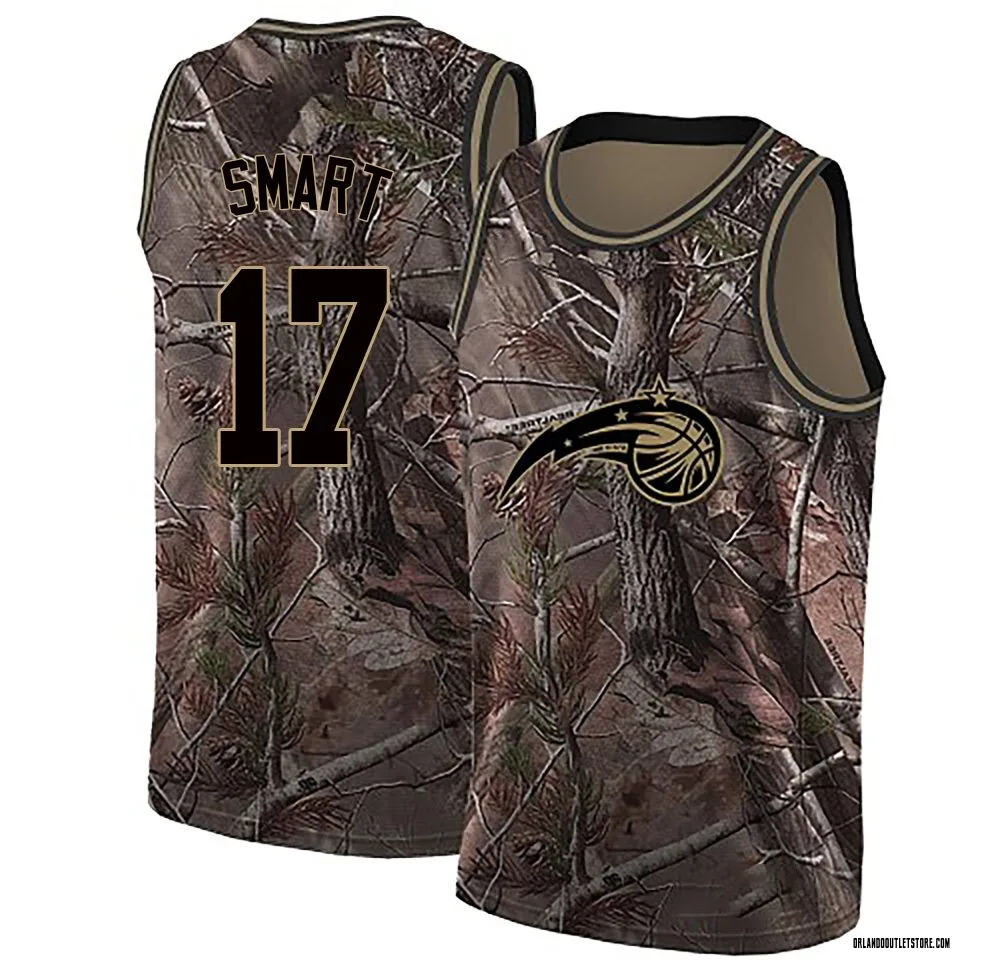 Camo Javonte Smart Men's Swingman Orlando Magic Realtree Collection Jersey