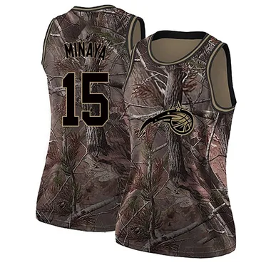 Camo Justin Minaya Women's Swingman Orlando Magic Realtree Collection Jersey
