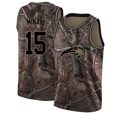 Camo Justin Minaya Youth Swingman Orlando Magic Realtree Collection Jersey