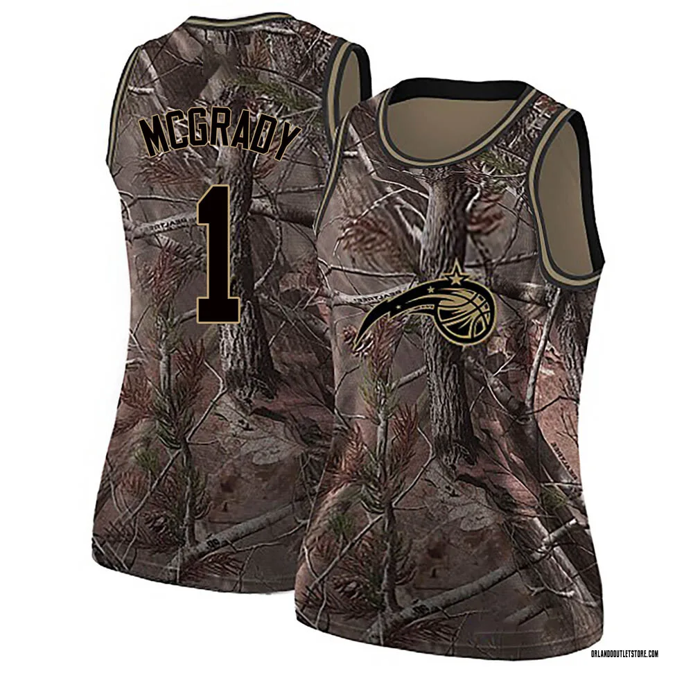 Camo Tracy Mcgrady Women's Swingman Orlando Magic Realtree Collection Jersey