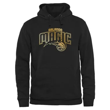 Gold Men's Orlando Magic Collection Pullover Hoodie - Black