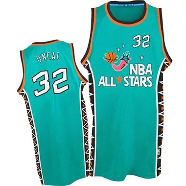 Light Blue Shaquille O'Neal Men's Authentic Orlando Magic 1996 All Star Throwback Jersey