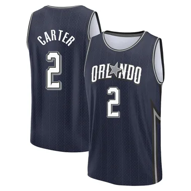 Navy Jevon Carter Men's Fast Break Orlando Magic 2023/24 City Edition Jersey