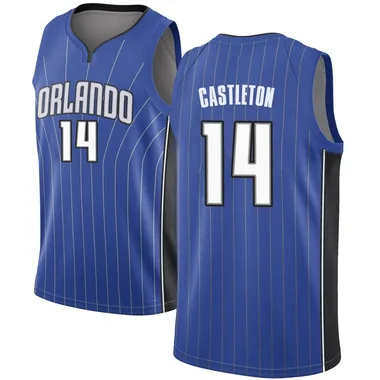 Royal Colin Castleton Men's Swingman Orlando Magic Jersey - Icon Edition
