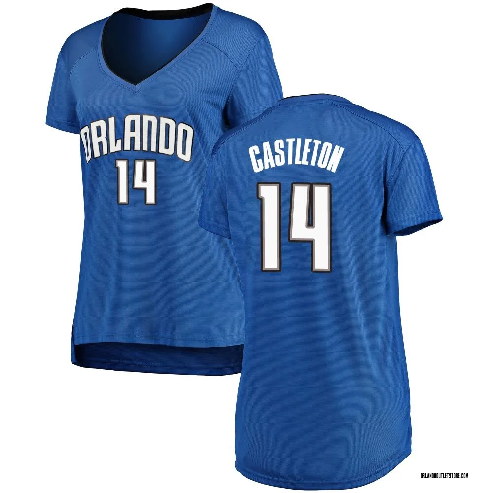 Royal Colin Castleton Women's Fast Break Orlando Magic Jersey - Icon Edition