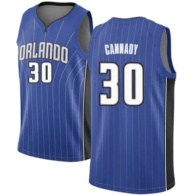Royal Devin Cannady Men's Swingman Orlando Magic Jersey - Icon Edition