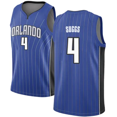 Royal Jalen Suggs Men's Swingman Orlando Magic Jersey - Icon Edition