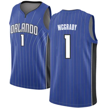 Royal Tracy Mcgrady Men's Swingman Orlando Magic Jersey - Icon Edition