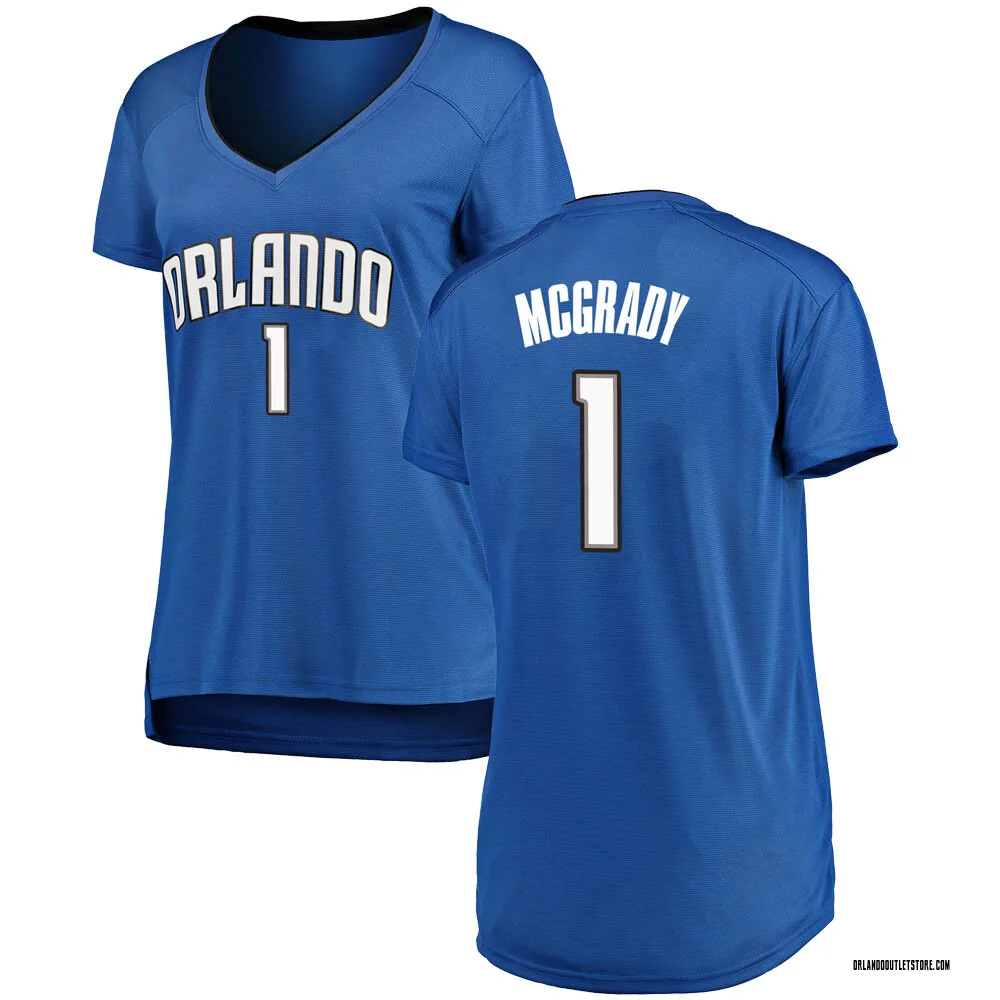 Royal Tracy Mcgrady Women's Fast Break Orlando Magic Jersey - Icon Edition