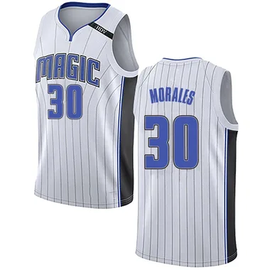 White Alex Morales Men's Swingman Orlando Magic Jersey - Association Edition