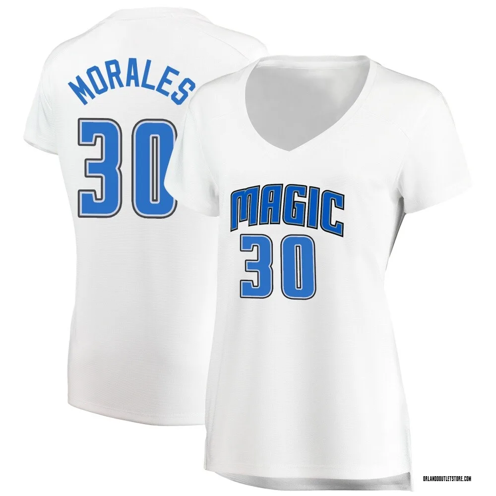 White Alex Morales Women's Fast Break Orlando Magic Jersey - Association Edition