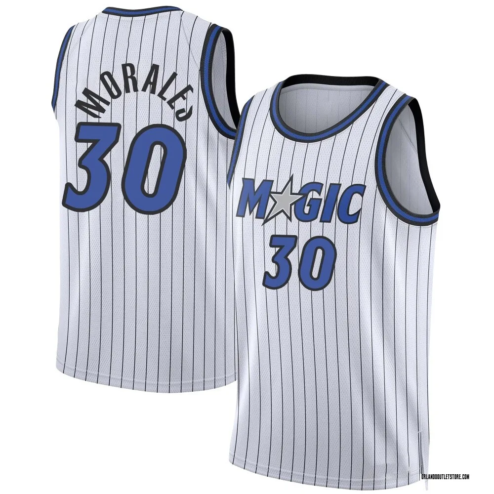 White Alex Morales Youth Swingman Orlando Magic 2024/25 Association Edition Jersey