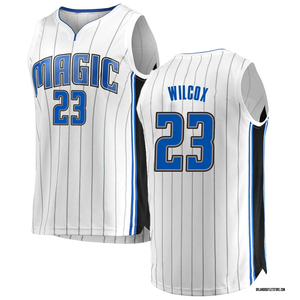 White C.J. Wilcox Men's Fast Break Orlando Magic Jersey - Association Edition