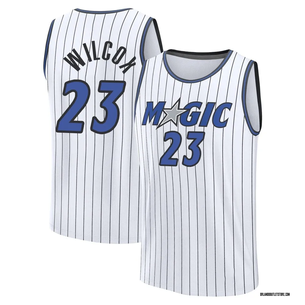 White C.J. Wilcox Youth Fast Break Orlando Magic 2024/25 Association Edition Jersey