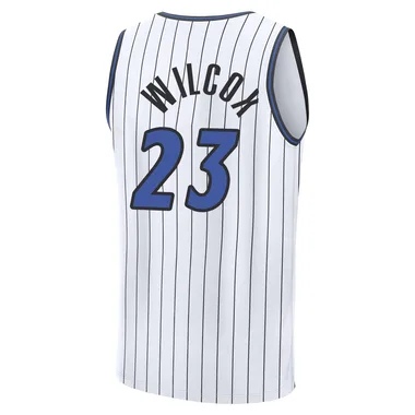 White C.J. Wilcox Youth Fast Break Orlando Magic 2024/25 Association Edition Jersey