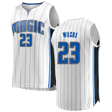 White C.J. Wilcox Youth Fast Break Orlando Magic Jersey - Association Edition