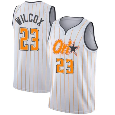 White C.J. Wilcox Youth Swingman Orlando Magic 2020/21 Jersey - City Edition