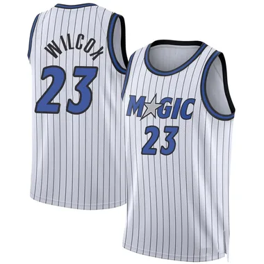 White C.J. Wilcox Youth Swingman Orlando Magic 2024/25 Association Edition Jersey