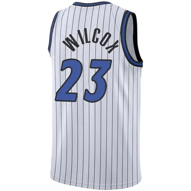 White C.J. Wilcox Youth Swingman Orlando Magic 2024/25 Association Edition Jersey