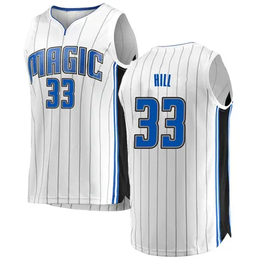 White Grant Hill Youth Fast Break Orlando Magic Jersey - Association Edition