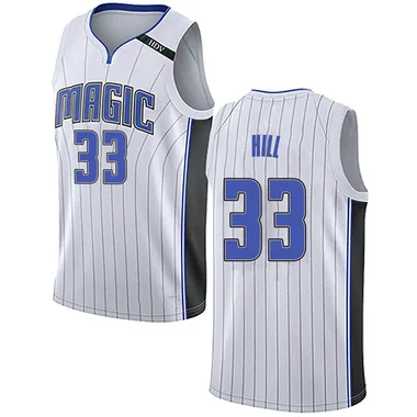 White Grant Hill Youth Swingman Orlando Magic Jersey - Association Edition