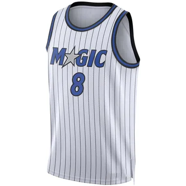 White Jamal Cain Men's Swingman Orlando Magic 2024/25 Association Edition Jersey