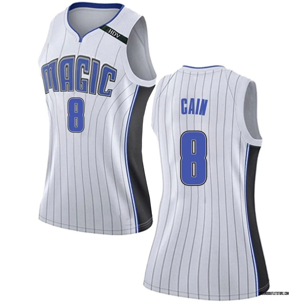 White Jamal Cain Women's Swingman Orlando Magic Jersey - Association Edition