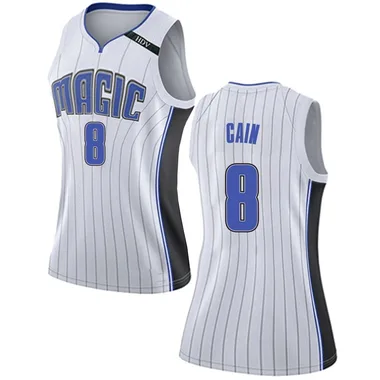 White Jamal Cain Women's Swingman Orlando Magic Jersey - Association Edition
