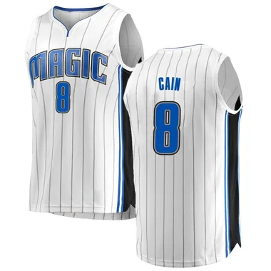 White Jamal Cain Youth Fast Break Orlando Magic Jersey - Association Edition