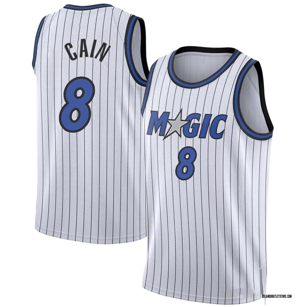 White Jamal Cain Youth Swingman Orlando Magic 2024/25 Association Edition Jersey