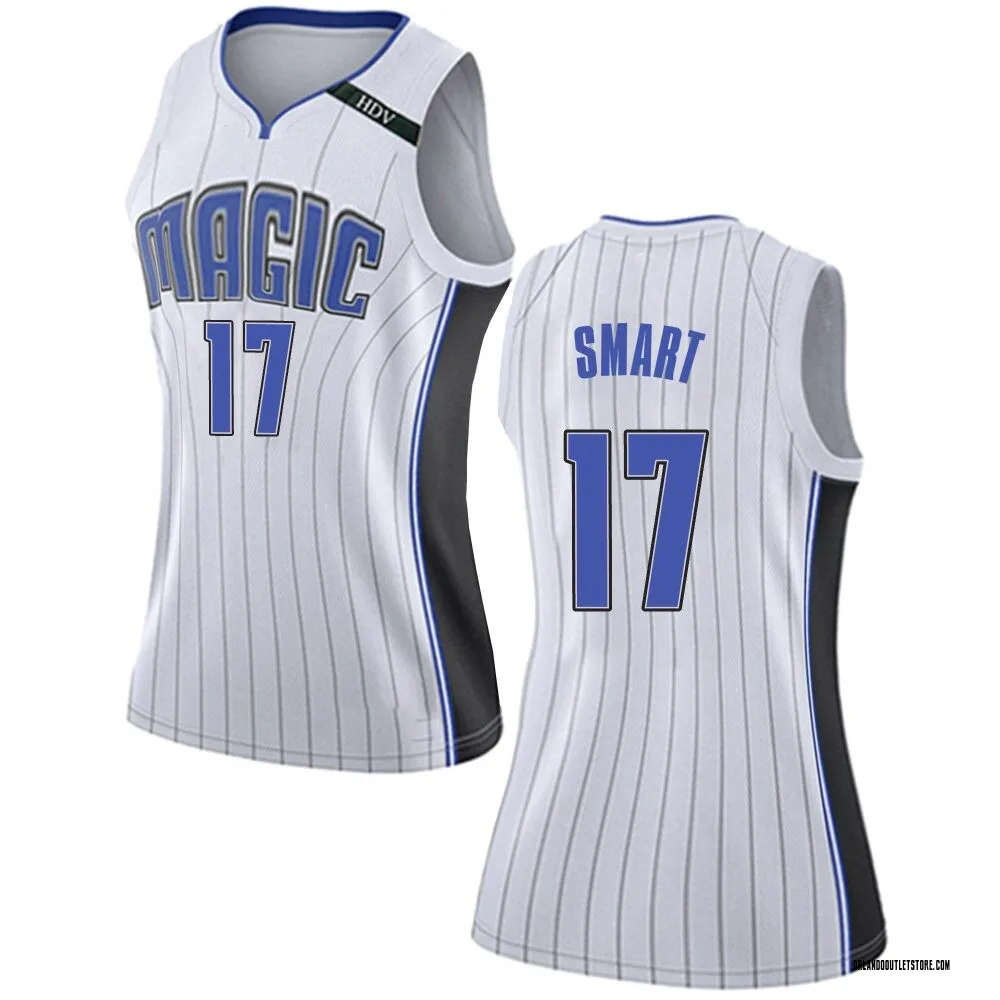 White Javonte Smart Women's Swingman Orlando Magic Jersey - Association Edition