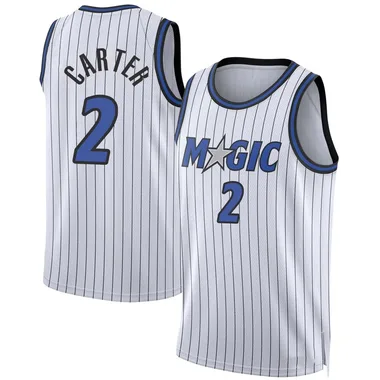 White Jevon Carter Men's Swingman Orlando Magic 2024/25 Association Edition Jersey