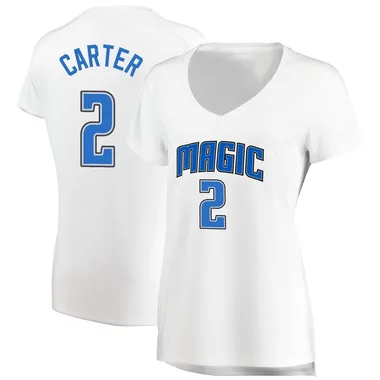 White Jevon Carter Women's Fast Break Orlando Magic Jersey - Association Edition