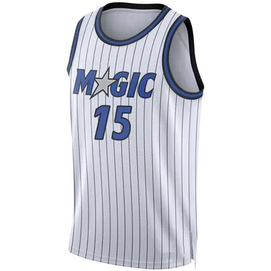 White Justin Minaya Men's Swingman Orlando Magic 2024/25 Association Edition Jersey