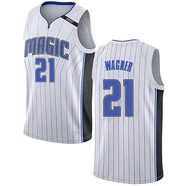 White Moritz Wagner Men's Swingman Orlando Magic Jersey - Association Edition
