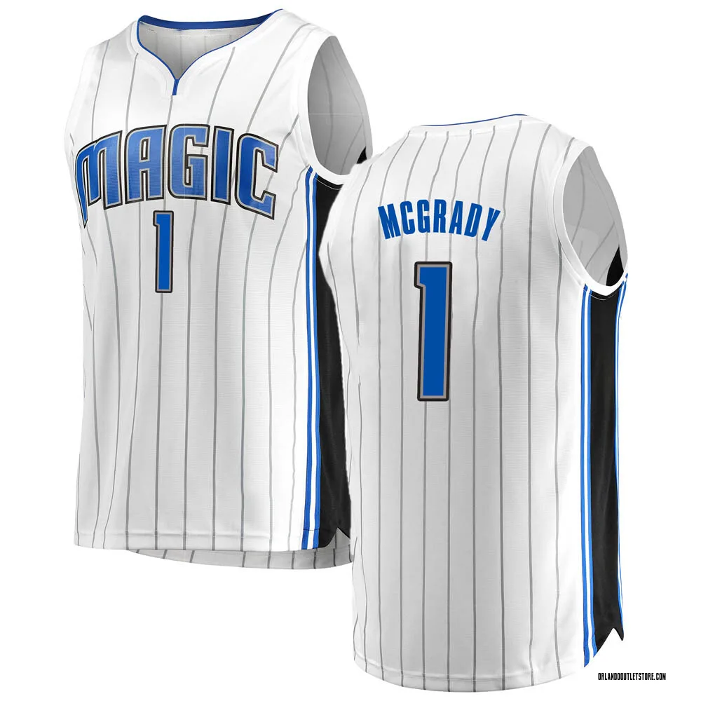 White Tracy Mcgrady Men's Fast Break Orlando Magic Jersey - Association Edition