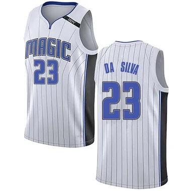 White Tristan da Silva Youth Swingman Orlando Magic Jersey - Association Edition