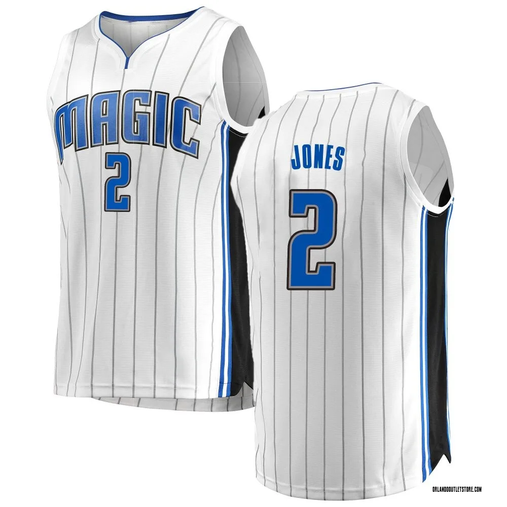 White Tyus Jones Men's Fast Break Orlando Magic Jersey - Association Edition