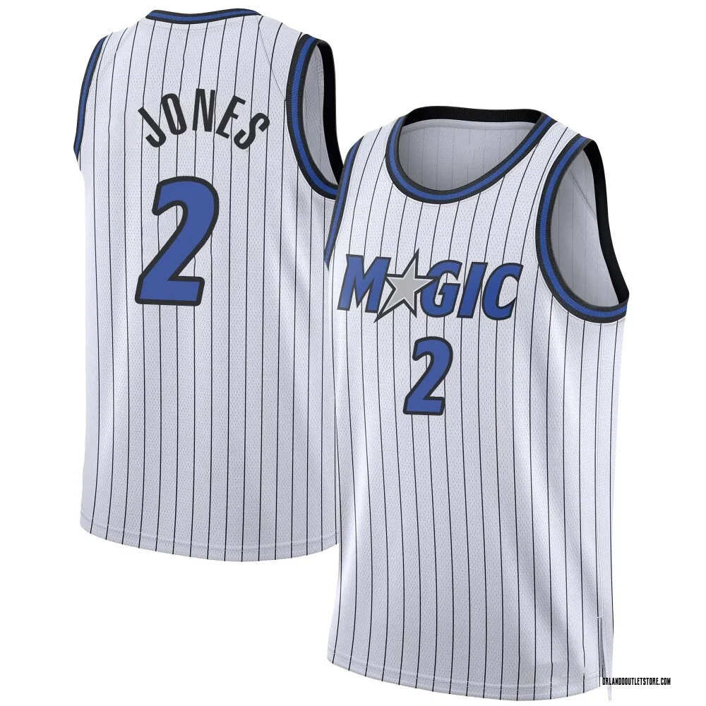 White Tyus Jones Men's Swingman Orlando Magic 2024/25 Association Edition Jersey