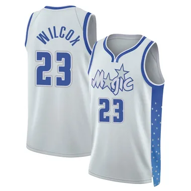 C.J. Wilcox Men's Swingman Orlando Magic Silver 2025/26 City Edition Jersey