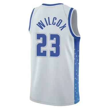 C.J. Wilcox Men's Swingman Orlando Magic Silver 2025/26 City Edition Jersey