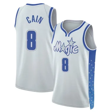 Jamal Cain Youth Swingman Orlando Magic Silver 2025/26 City Edition Jersey