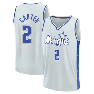 Jevon Carter Men's Fast Break Orlando Magic Silver 2025/26 City Edition Jersey