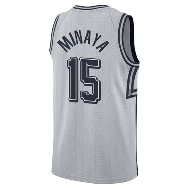 Justin Minaya Youth Swingman Orlando Magic Silver 2024/25 City Edition Jersey
