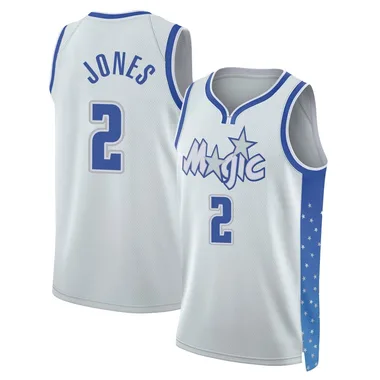 Tyus Jones Youth Swingman Orlando Magic Silver 2025/26 City Edition Jersey
